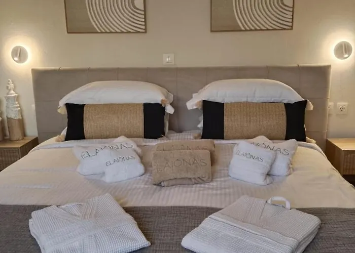 Daire Elaionas Luxe With Private Pool *